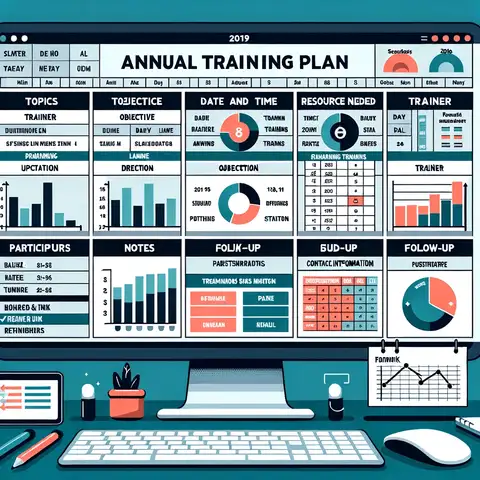 Annual Training Plan Template Excel 01