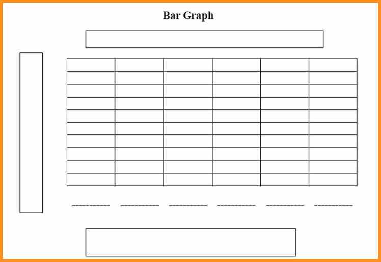 This is a blank bar graph template, with room for a title, four 