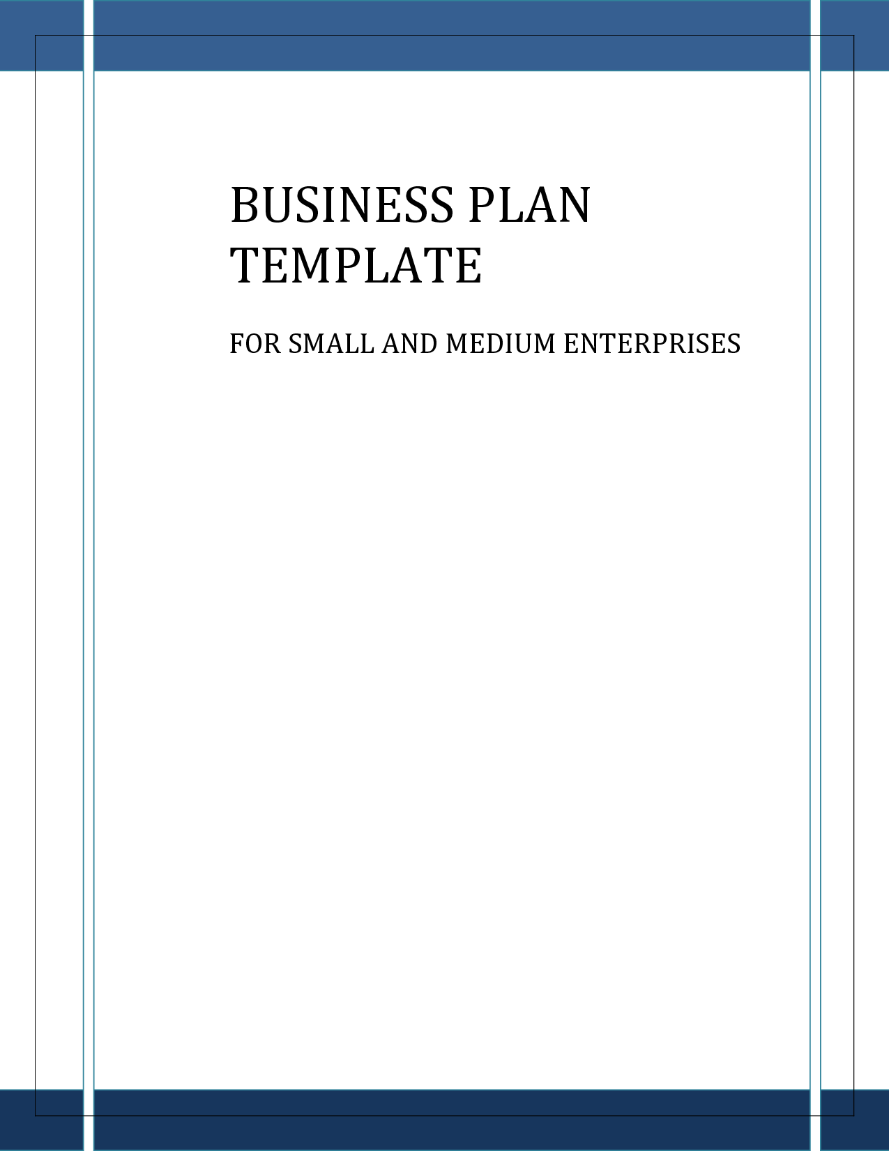 Business Plan Templates Free Download | Free Business Template