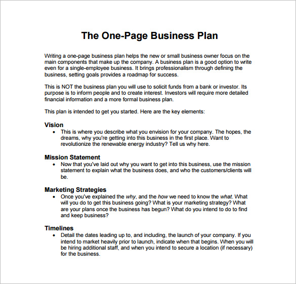 business plan template free pdf 9 business plan templates free 