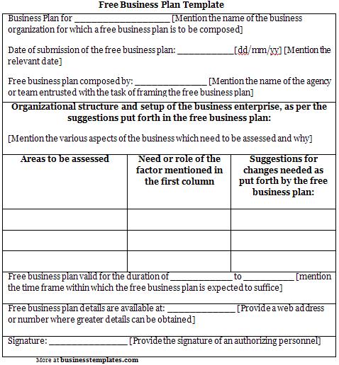 Marketing Business Plan Template 8 Free Word Excel PDF Format 