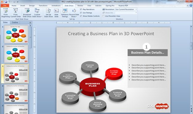 business plan ppt template free download business plan powerpoint 