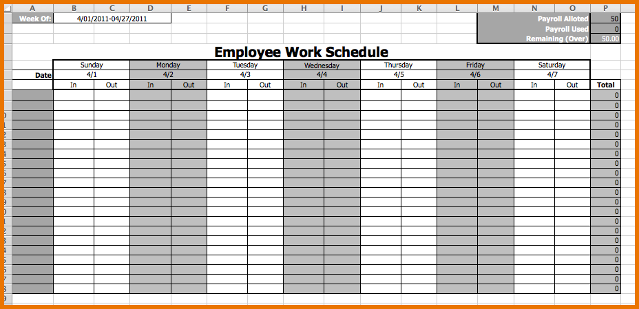 staff schedule templates Londa.britishcollege.co