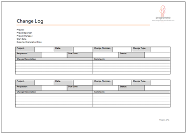 28 Images of Change Management Log Template | leseriail.com