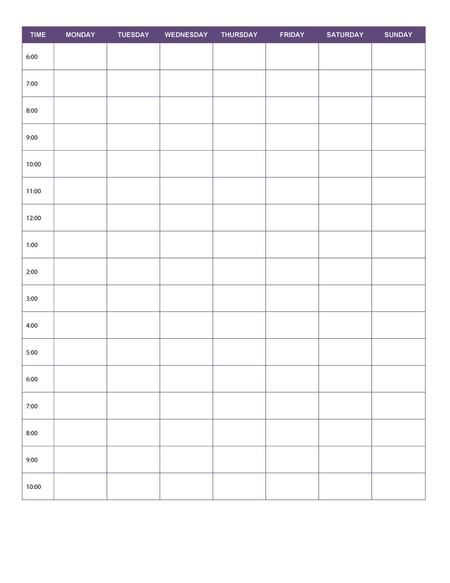 40+ Printable Daily Planner Templates (FREE) Template Lab