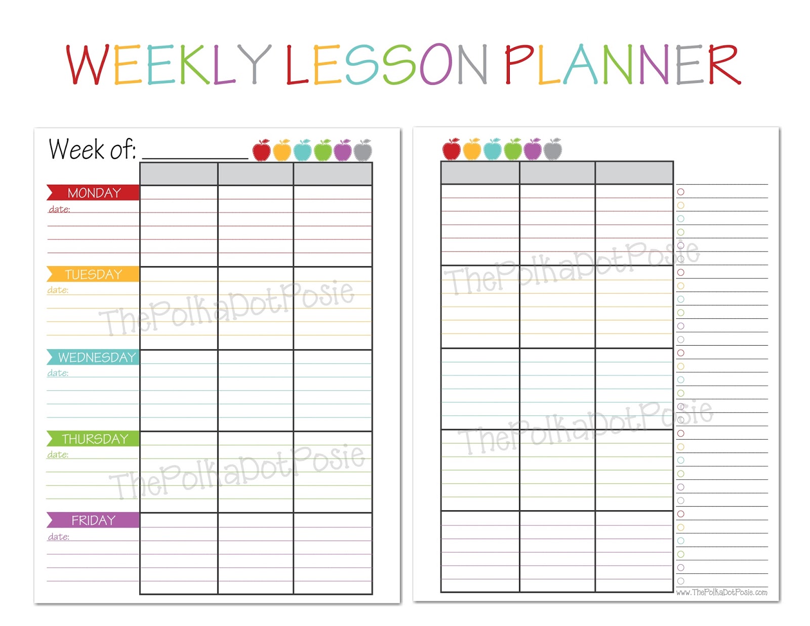 weekly teacher planner Londa.britishcollege.co