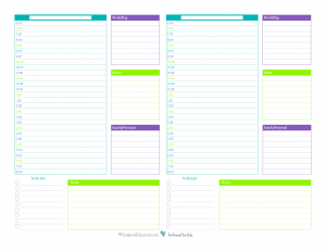 Personal Planner Free Printable