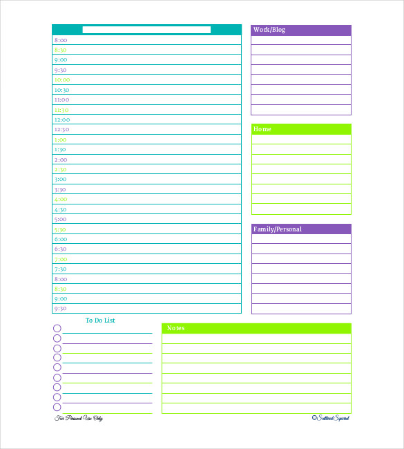 planner templates daily planner template 28 free word excel pdf 