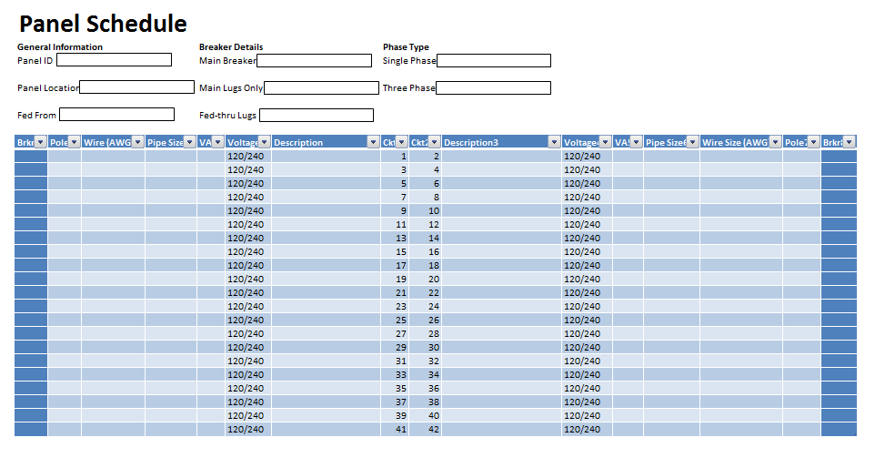 Panel Schedule Template 5 Free Templates Schedule Templates