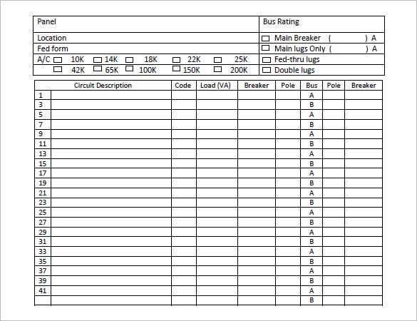 Sample Panel Schedule Template 7 Free Documents Download In Pdf 