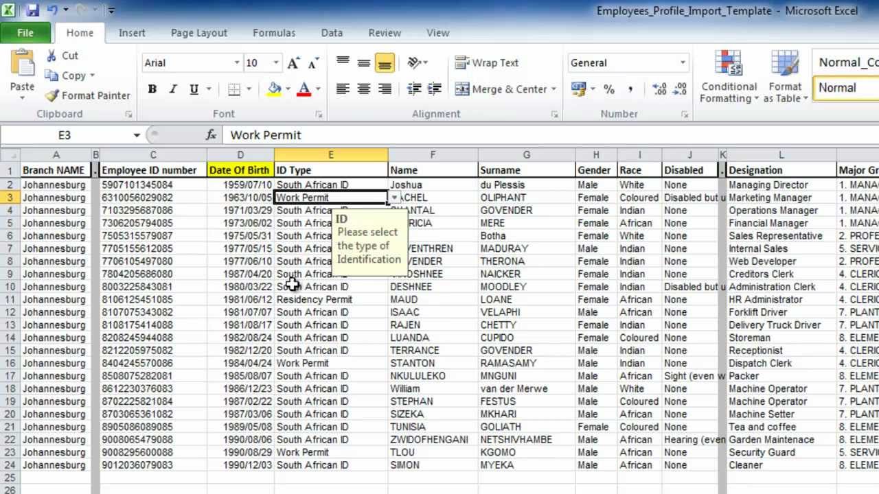 employees database excel Londa.britishcollege.co