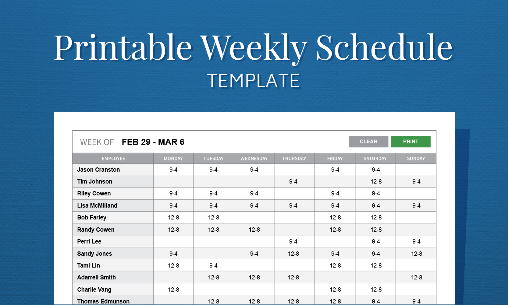 27 Images of Create Work Schedule Template | leseriail.com