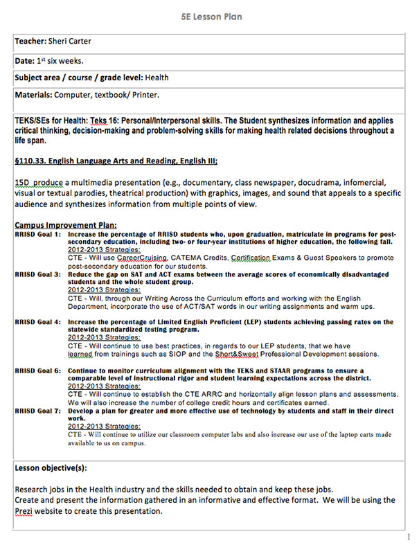 pdf lesson plan template high school high school english lesson 