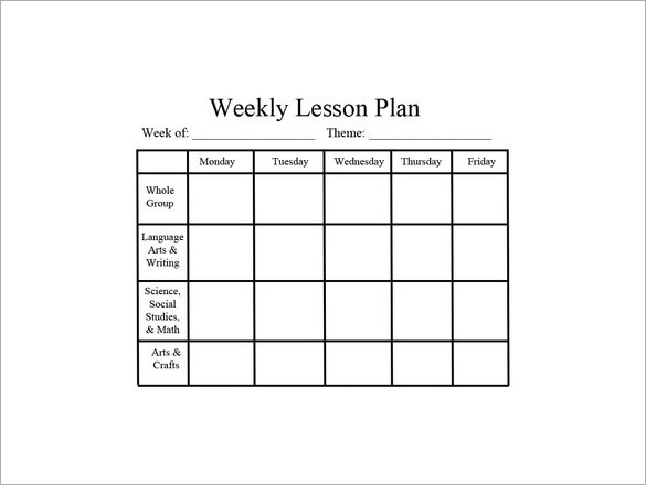 26 Images of Kagan Weekly Lesson Plan Template | geldfritz.net