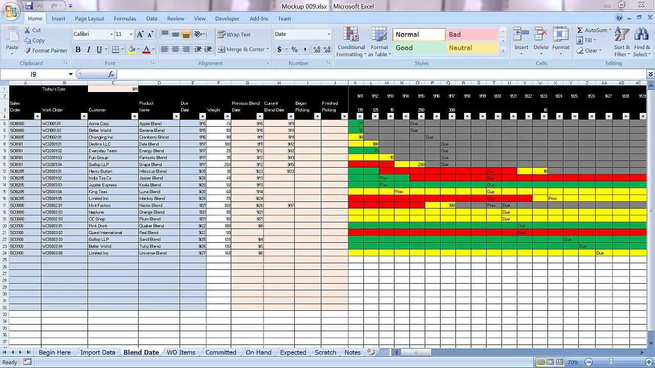 excel production template Londa.britishcollege.co