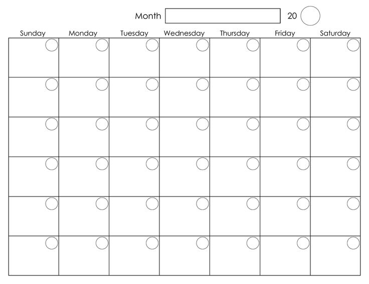 monthly scheduling calendar template | weeklyplanner.website