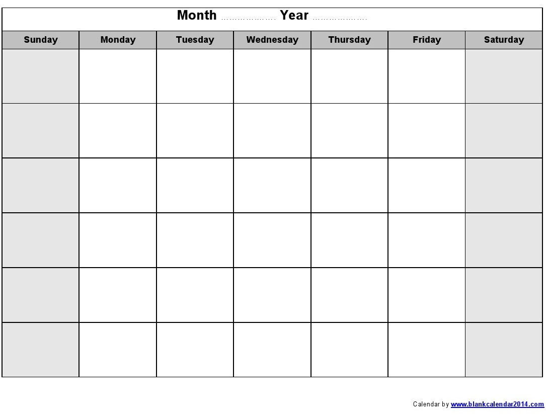 blank monthly schedule Londa.britishcollege.co