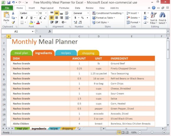 Printable Daily Planner Template MS Office Guru
