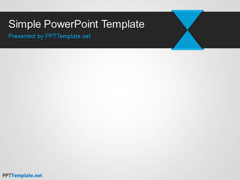 powerpoint template simple free simple ppt template free 