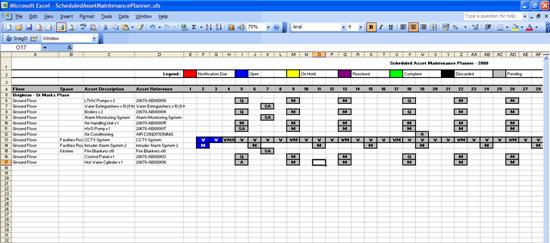 Ppm Schedule Template Excel | schedule template free