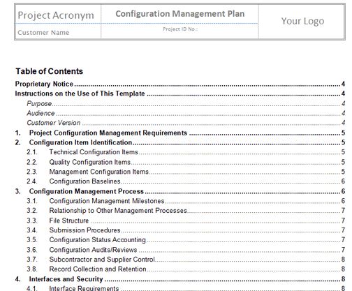 Control Communications Templates | Project Management Templates