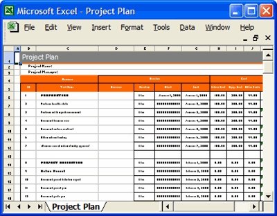 Free Excel Project Management Templates