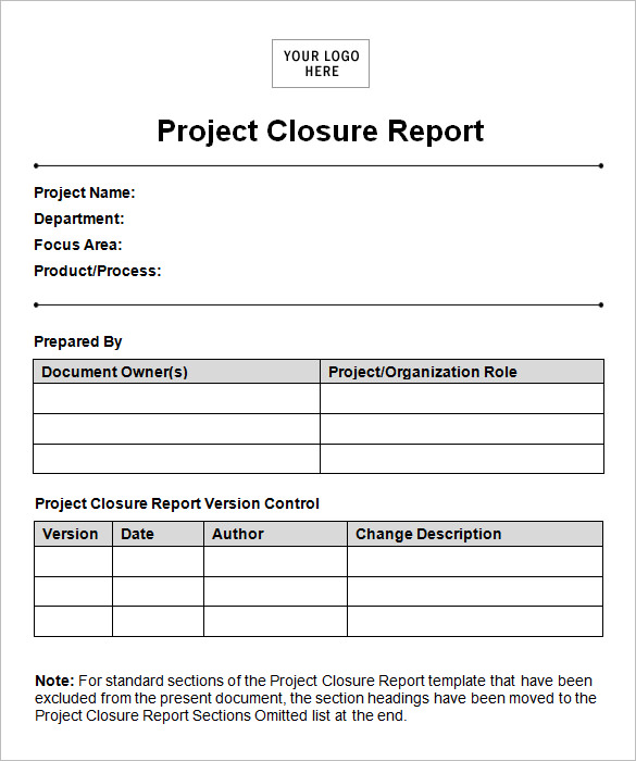 Project Report Format. Sample Project Status Report Template 
