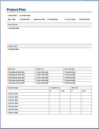 Project Management Timeline Template Word artvillage.info 