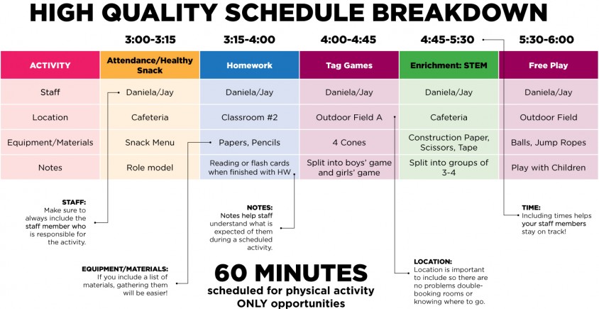 92+ Activity Timetable Template April 2017 Calendar Template 