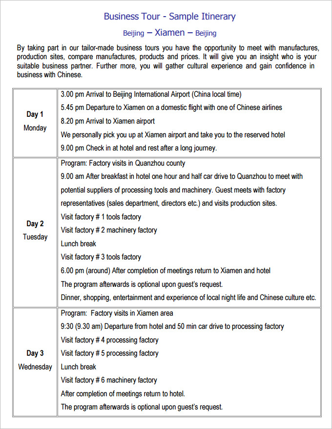 schedule itinerary template trip itinerary template 20 free word 