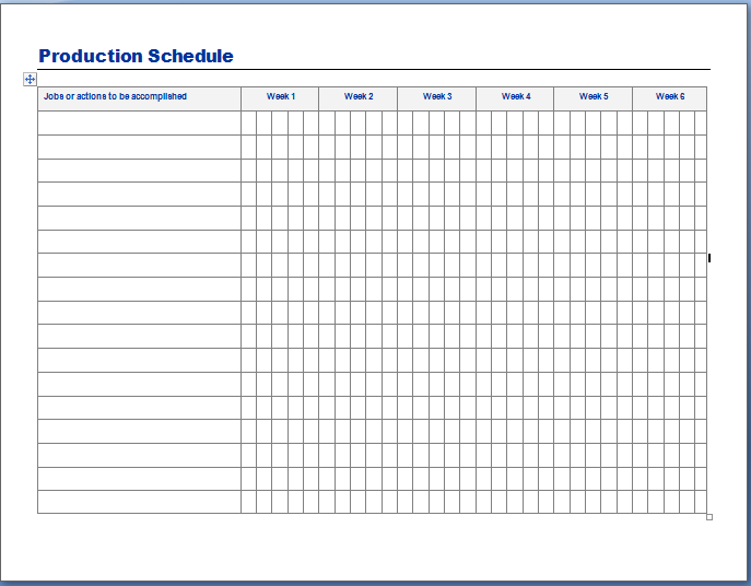 28 Images of Schedule Planning Template | leseriail.com