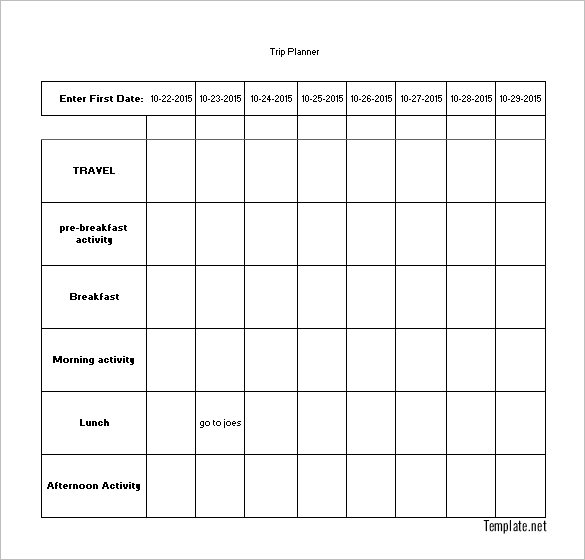 plan schedule template Londa.britishcollege.co