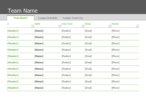 roster schedule template Londa.britishcollege.co