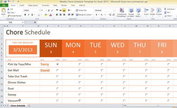 Free Work Schedule Templates for Word and Excel