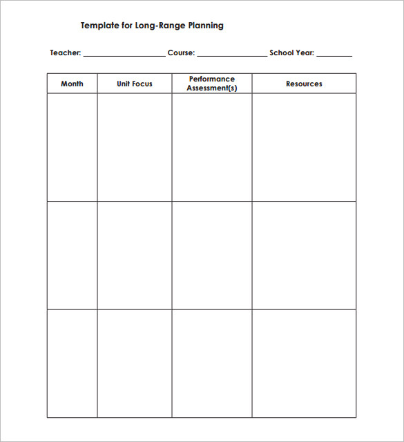 Teacher Schedule Template – 9+ Free Sample, Example Format 