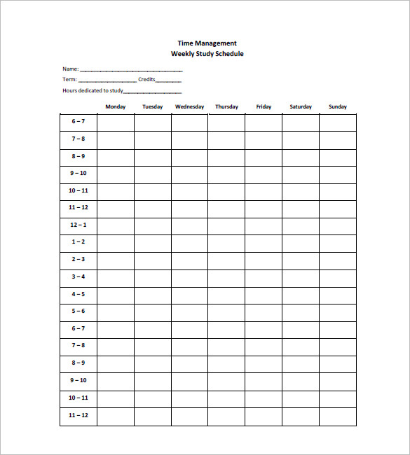 12+ Weekly Agenda Templates Free Sample, Example, Format 