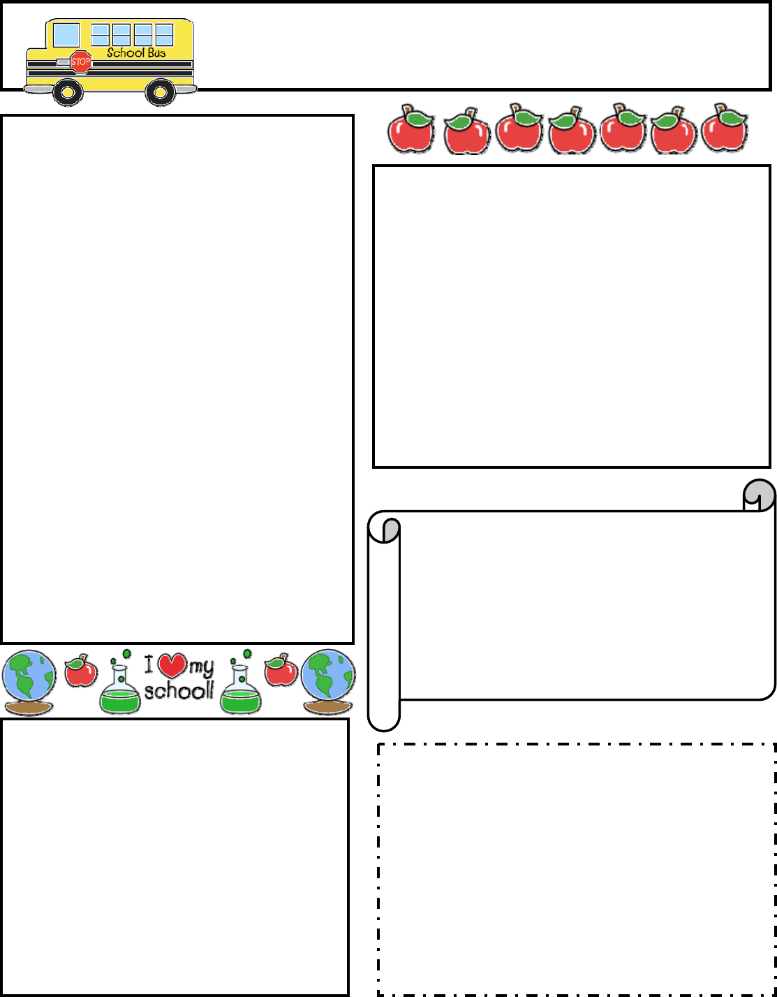 Classroom Newsletter Template Free Microsoft Word Classroom 