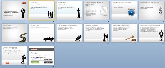 Employee Handbook Template Example RedTapeDoc