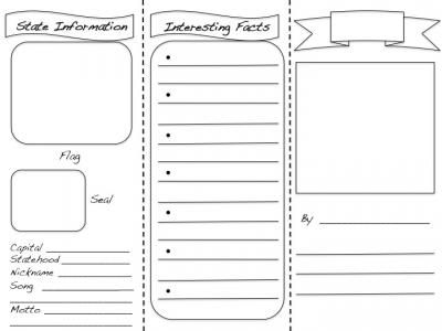 brochure templates for school project 48 best school ideas images 