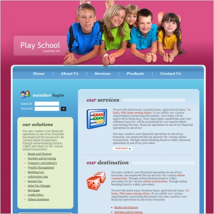 31+ School Website Themes & Templates | Free & Premium Templates