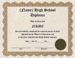 free fake high school diploma templates high school diploma 