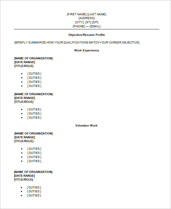 13+ High School Resume Templates PDF, DOC | Free & Premium Templates