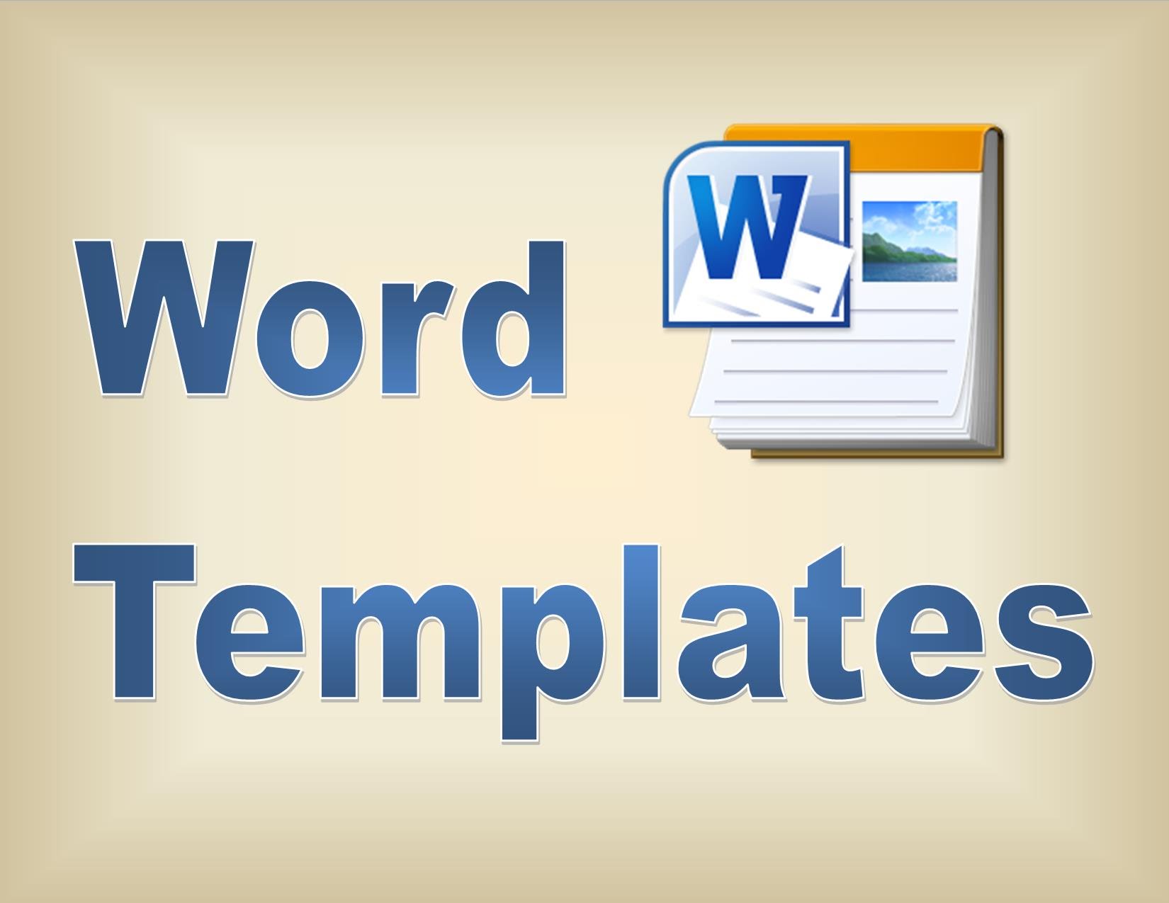 Making Templates in Microsoft Word YouTube