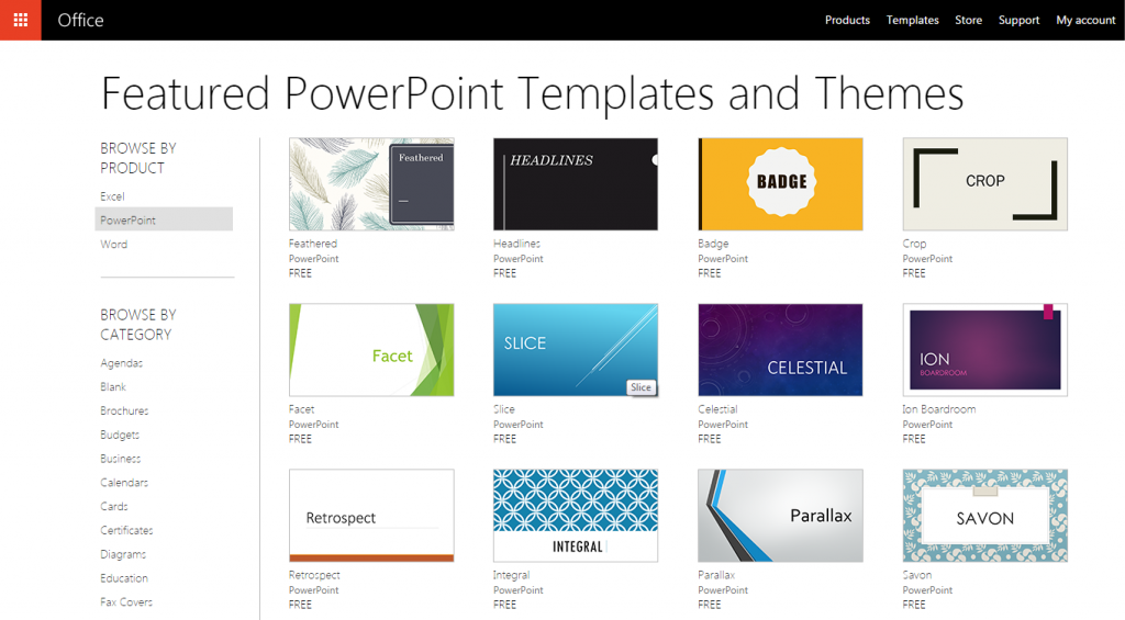 Free Microsoft Office PowerPoint Template