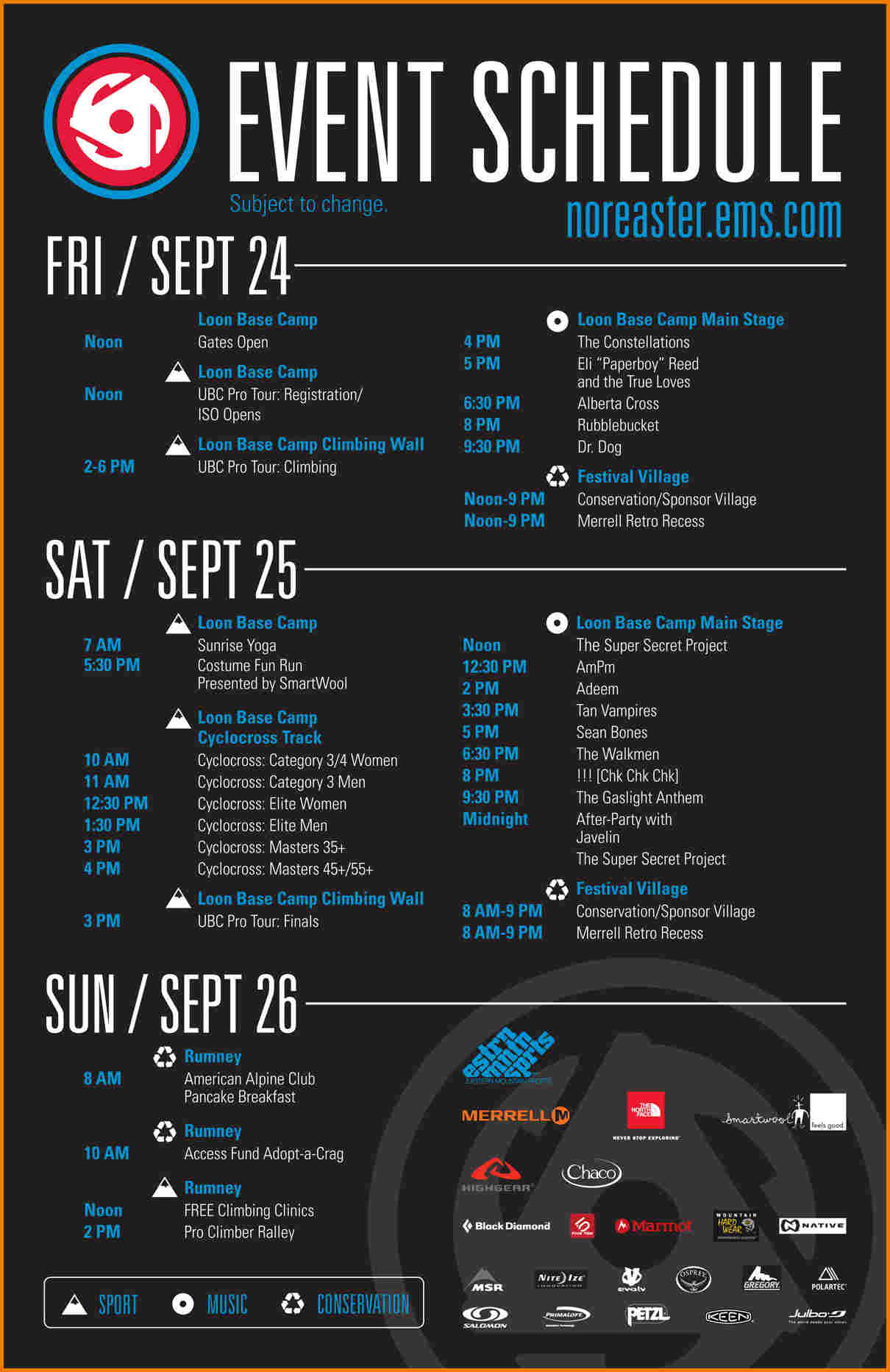 Schedule of events template | Authorization Letter Pdf