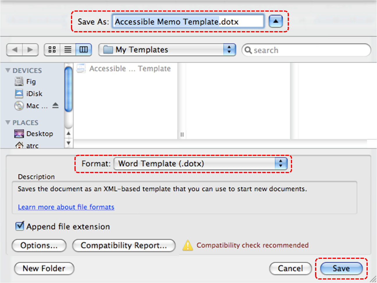 Dots & Columns Resume Template for Microsoft Word — SuperPixel