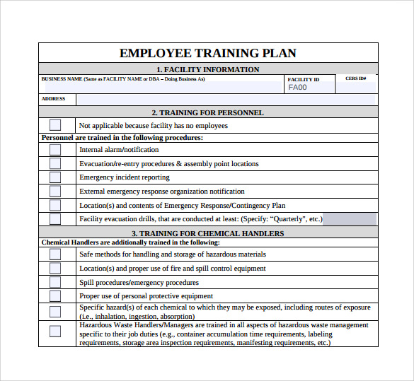 29 Images of New Employee Training Template | leseriail.com