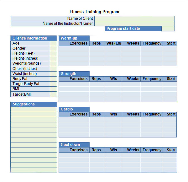 training schedule template free training templates tunnelvisie 