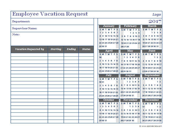 Employee Vacation Schedule Template Asafonggecco Vacation Calendar 