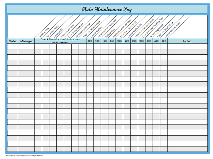 Maintenance Schedule Template 14+ Free Sample, Example Format 